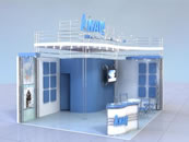 Выставочные стенды из конструктора Joker-Tritix-Uno «Knauf», 6х4м