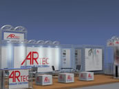 Выставочные стенды из конструктора Joker-Tritix-Uno «Artec», 8х4м