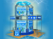 Выставочные стенды из конструктора Joker-Tritix-Uno «Tremo», 10х6м