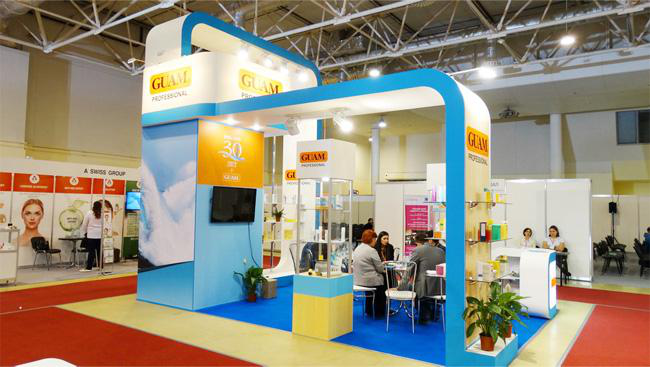 Как оформить выставочный стенд