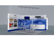 стенды из мобильного конструктора «Demag», 6х6м