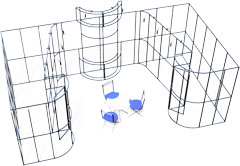 стенды из мобильного конструктора