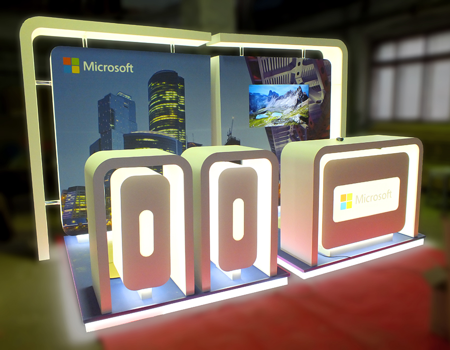 модульные стенды Майкрософт