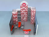 Выставочные стенды из конструктора Joker-Tritix-Uno «А1», 5х5м